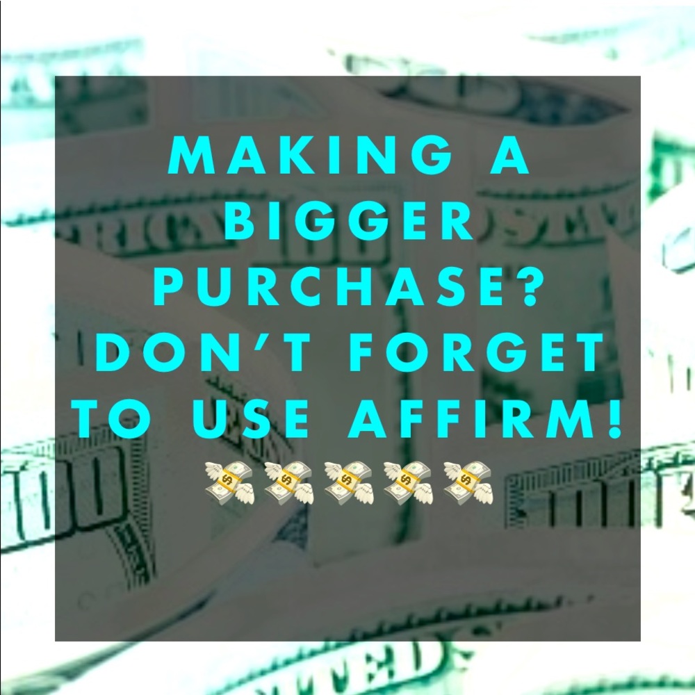 👟PRICE A LITTLE OUT OF YOUR BUDGET? USE AFFIRM!👟